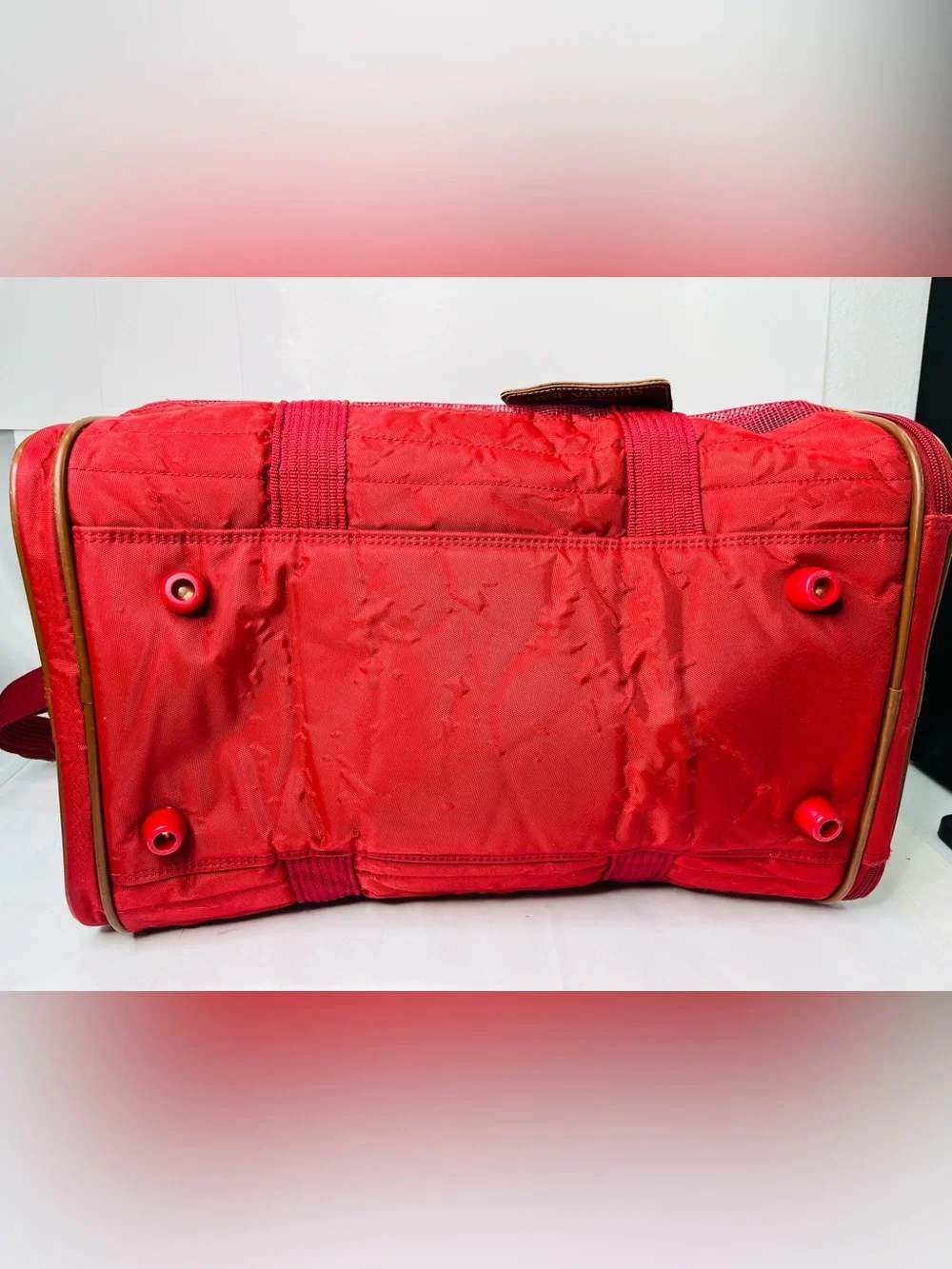 Red Small Pet Carrier Bag